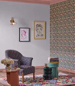 Online Vliesbehang Harmony Ditsy Night Wanddecoratie