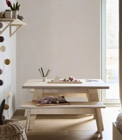 Best Vliesbehang linnen gold cotton Wanddecoratie