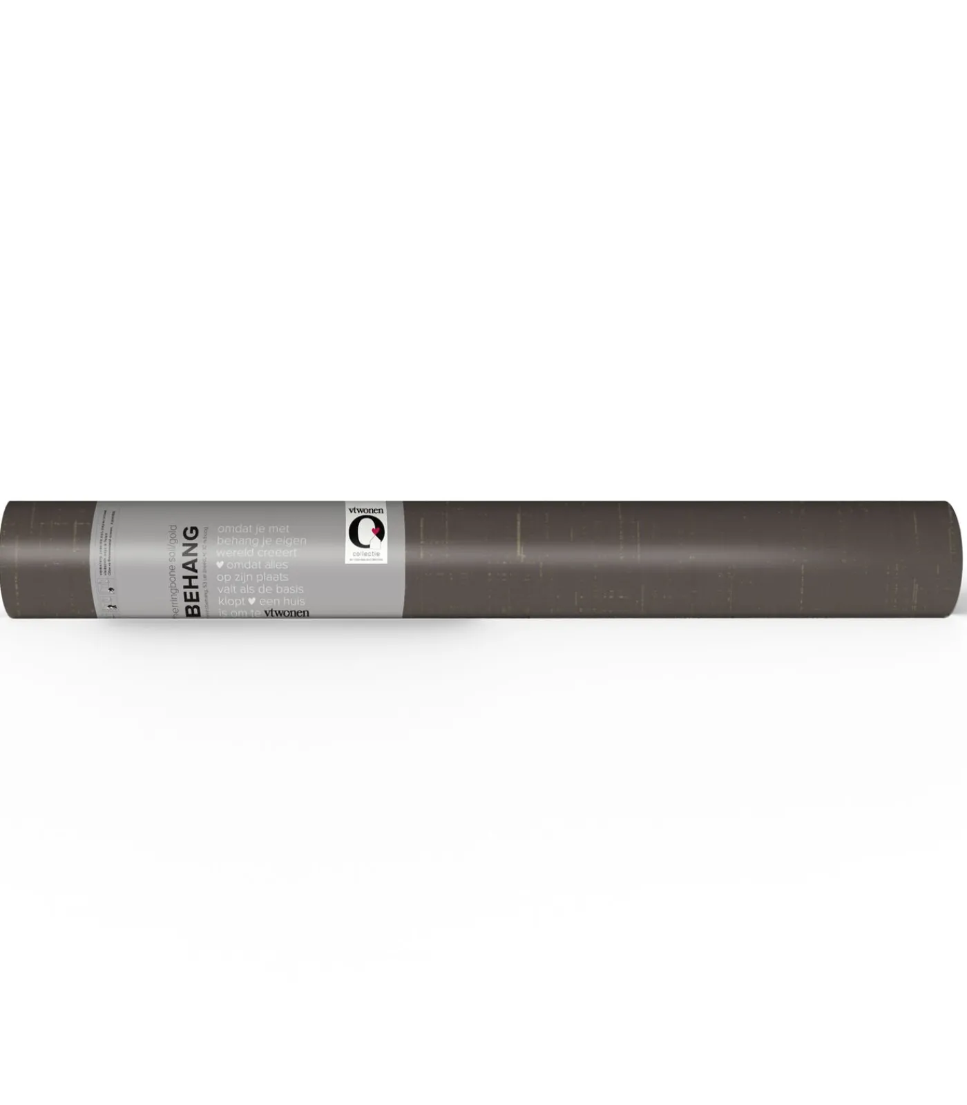 Discount Vliesbehang linnen gold ebony Wanddecoratie