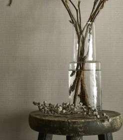 Hot Vliesbehang linnen gold mire Wanddecoratie