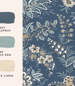 Discount Vliesbehang Marlbrook Dusky Seaspray Wanddecoratie