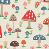 New Vliesbehang Mushrooms Multi Wanddecoratie