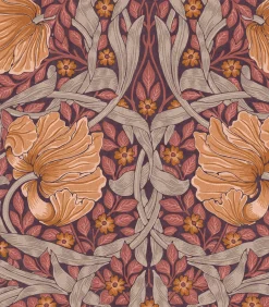 Outlet Vliesbehang Pimpernel Plum Wanddecoratie