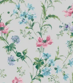 Vliesbehang Poppy Meadow Wanddecoratie