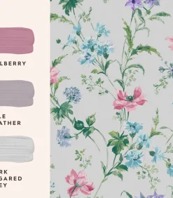 Vliesbehang Poppy Meadow Wanddecoratie