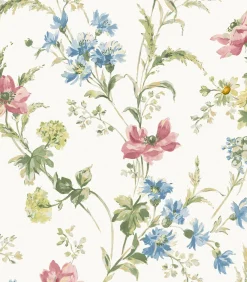 Vliesbehang Poppy Meadow Multi Wanddecoratie