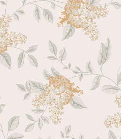 New Vliesbehang Portland Oranje Wanddecoratie