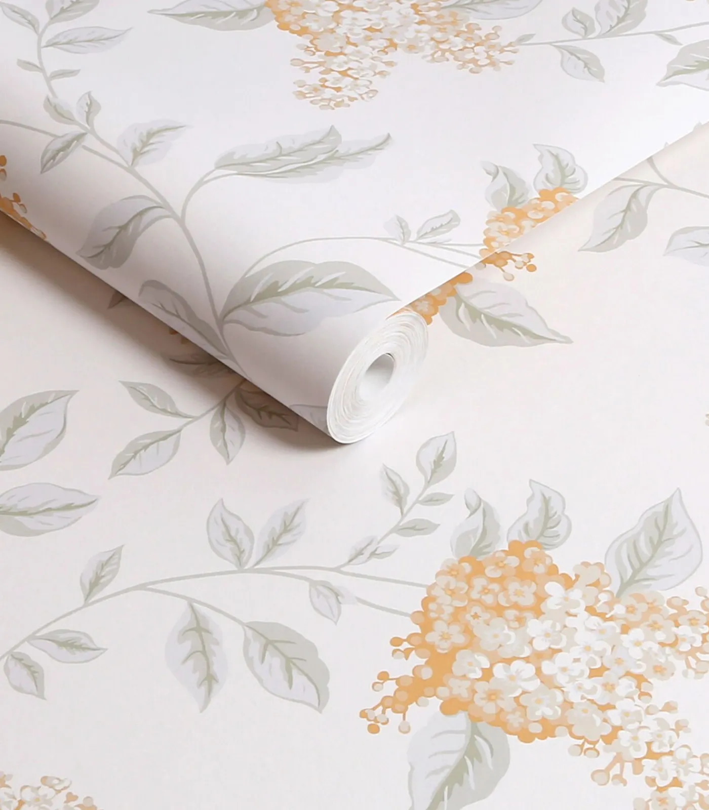 New Vliesbehang Portland Oranje Wanddecoratie