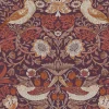 Clearance Vliesbehang Strawberry Thief Plum Wanddecoratie