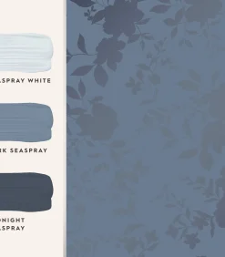 Clearance Vliesbehang Westbourne Midnight Blue | Wanddecoratie