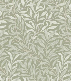 Vliesbehang Willow Bough Sage Wanddecoratie