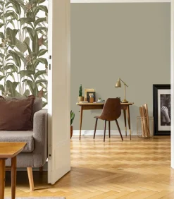 Vliestapete Tropische Bltter Wei Wanddecoratie