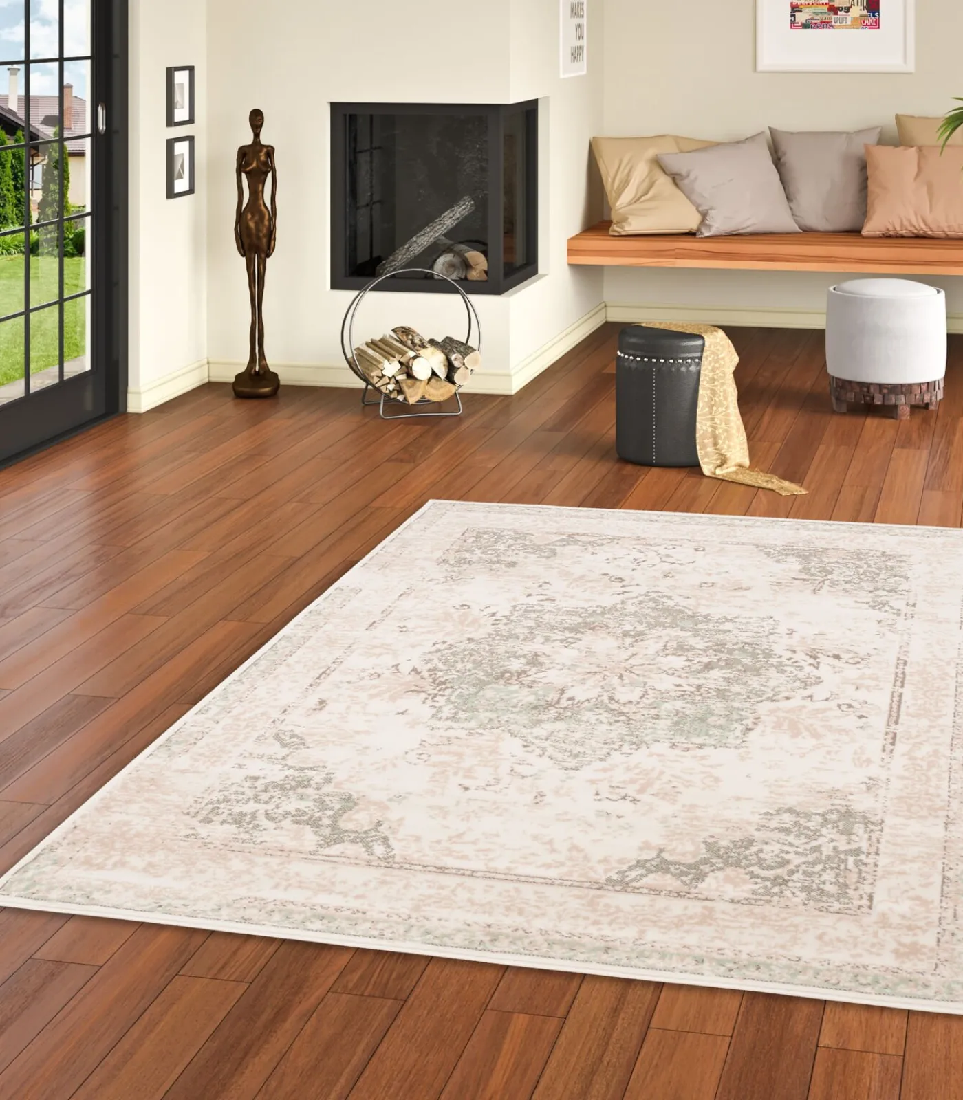 Sale Vloerkleed Designer Pop-Vintage Tapijten