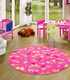 New Vloerkleed Kinderen spelen Vlinder rond Tapijten