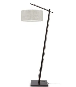 Best Vloerlamp Andes - Zwart/Naturel - 72x47x176cm Vloerlampen