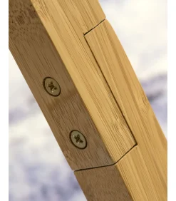 New Vloerlamp Annapurna - Naturel/Bamboe - Ø60cm Vloerlampen