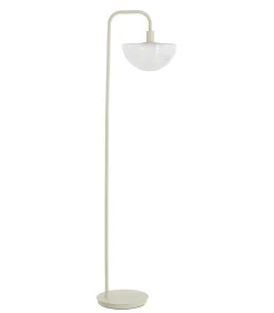 Sale Vloerlamp Baylie - Mat crème - 43x30x165cm Vloerlampen