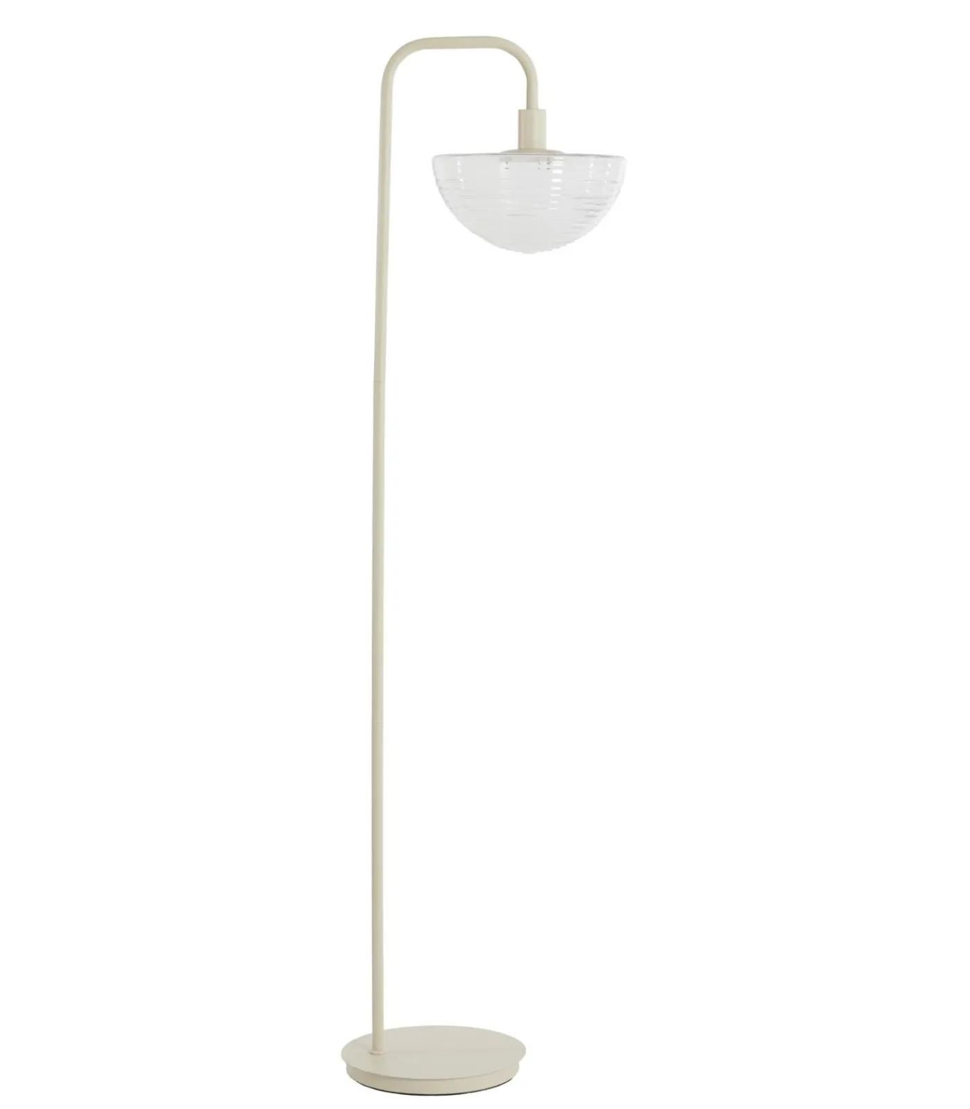 Sale Vloerlamp Baylie - Mat crème - 43x30x165cm Vloerlampen