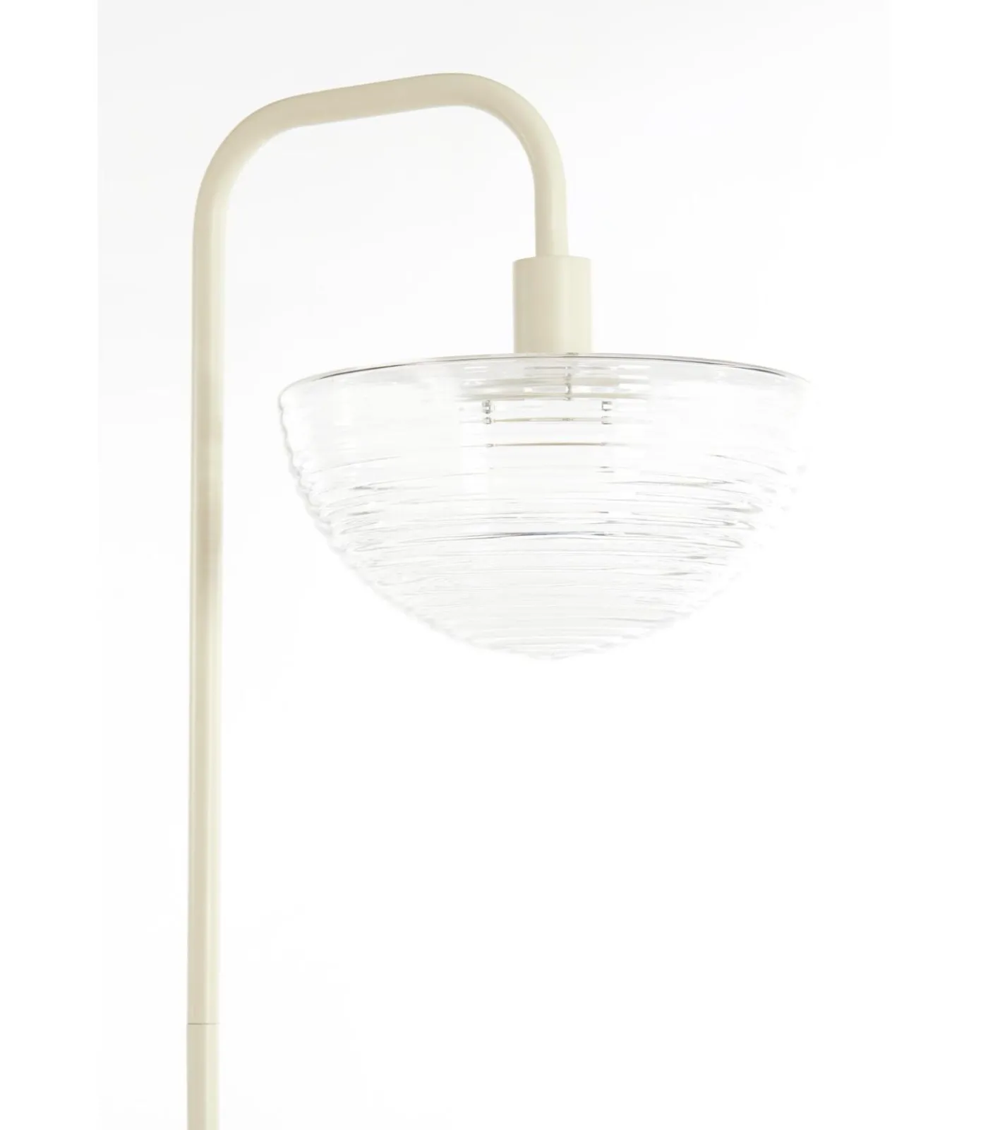 Sale Vloerlamp Baylie - Mat crème - 43x30x165cm Vloerlampen