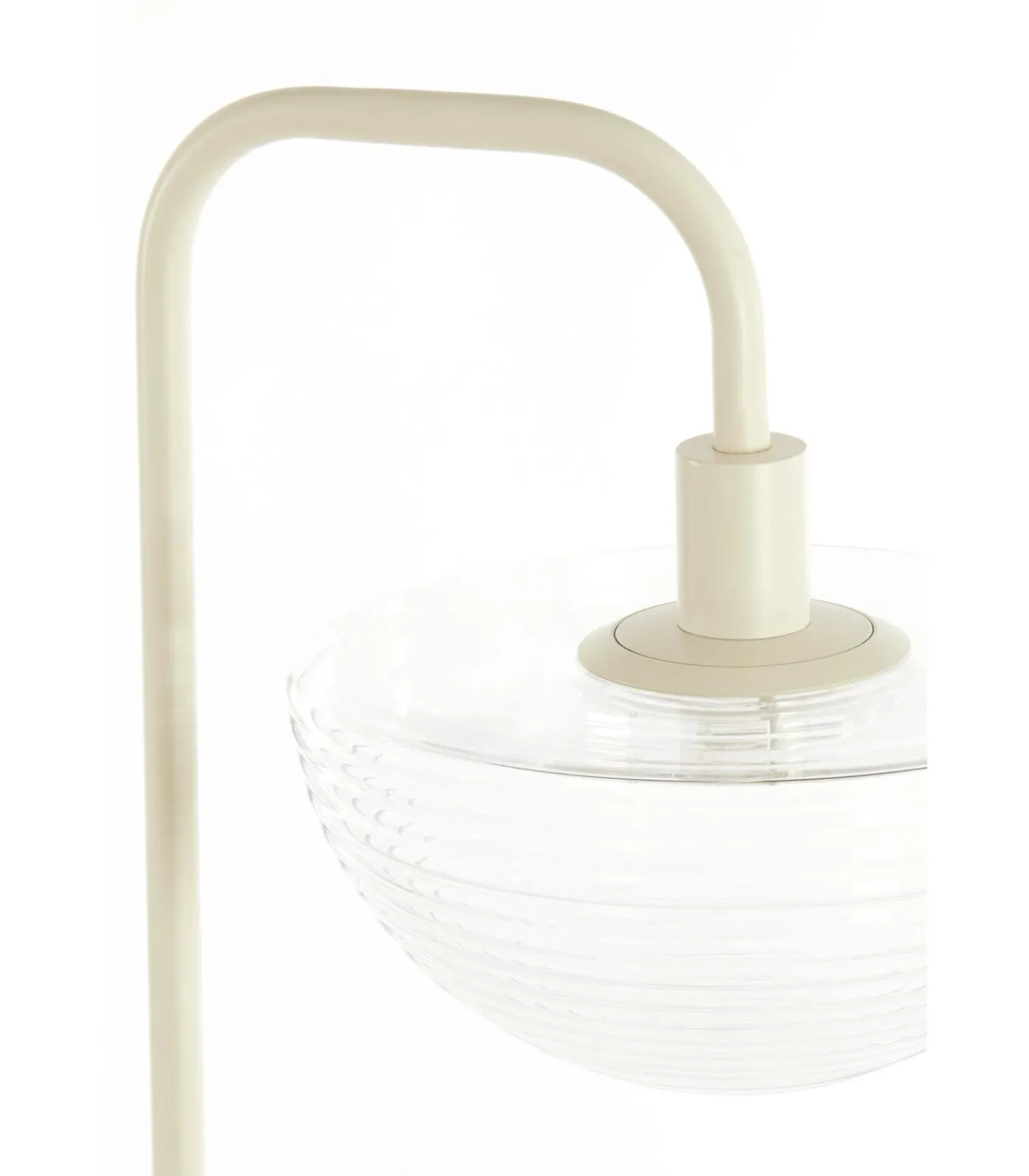 Sale Vloerlamp Baylie - Mat crème - 43x30x165cm Vloerlampen
