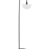 Outlet Vloerlamp Baylie - Mat zwart - 43x30x165cm Vloerlampen