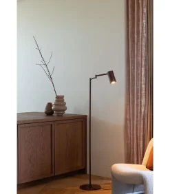 Best Vloerlamp Bilbao - Rood - 53x28x154cm Vloerlampen