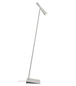 Outlet Vloerlamp Bordeaux - Grijs - 22x36x145.5cm Vloerlampen