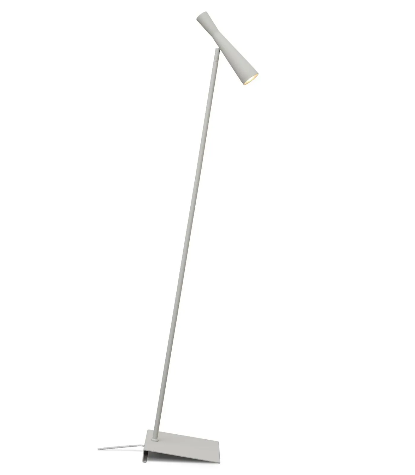 Outlet Vloerlamp Bordeaux - Grijs - 22x36x145.5cm Vloerlampen