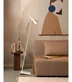 Clearance Vloerlamp Bordeaux - Wit - 22x36x145.5cm Vloerlampen