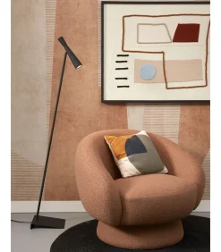 Vloerlamp Bordeaux - Zwart - 22x36x145.5cm Vloerlampen