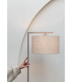 Sale Vloerlamp Boston - Bruin - 30x32x160cm Vloerlampen