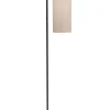 Sale Vloerlamp Boston - Zwart/Naturel - 30x25x160cm Vloerlampen