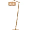 Vloerlamp Bromo - Bamboe - 68x40x176cm Vloerlampen