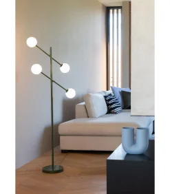 Best Vloerlamp Copenhagen - Groen - 48x26x170cm Vloerlampen