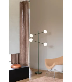 Best Vloerlamp Copenhagen - Groen - 48x26x170cm Vloerlampen