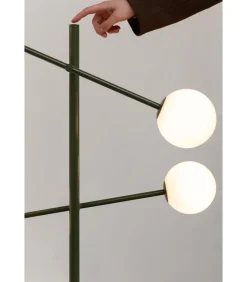 Best Vloerlamp Copenhagen - Groen - 48x26x170cm Vloerlampen