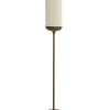 Best Vloerlamp Dania - Crème/Bruin - Ø23x159cm Vloerlampen