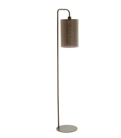 Hot Vloerlamp Donio - Bruin - 33.5x28x155cm Vloerlampen