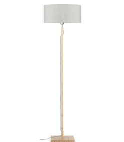 Best Vloerlamp Fuji - Naturel/Bamboe - Ø47cm Vloerlampen