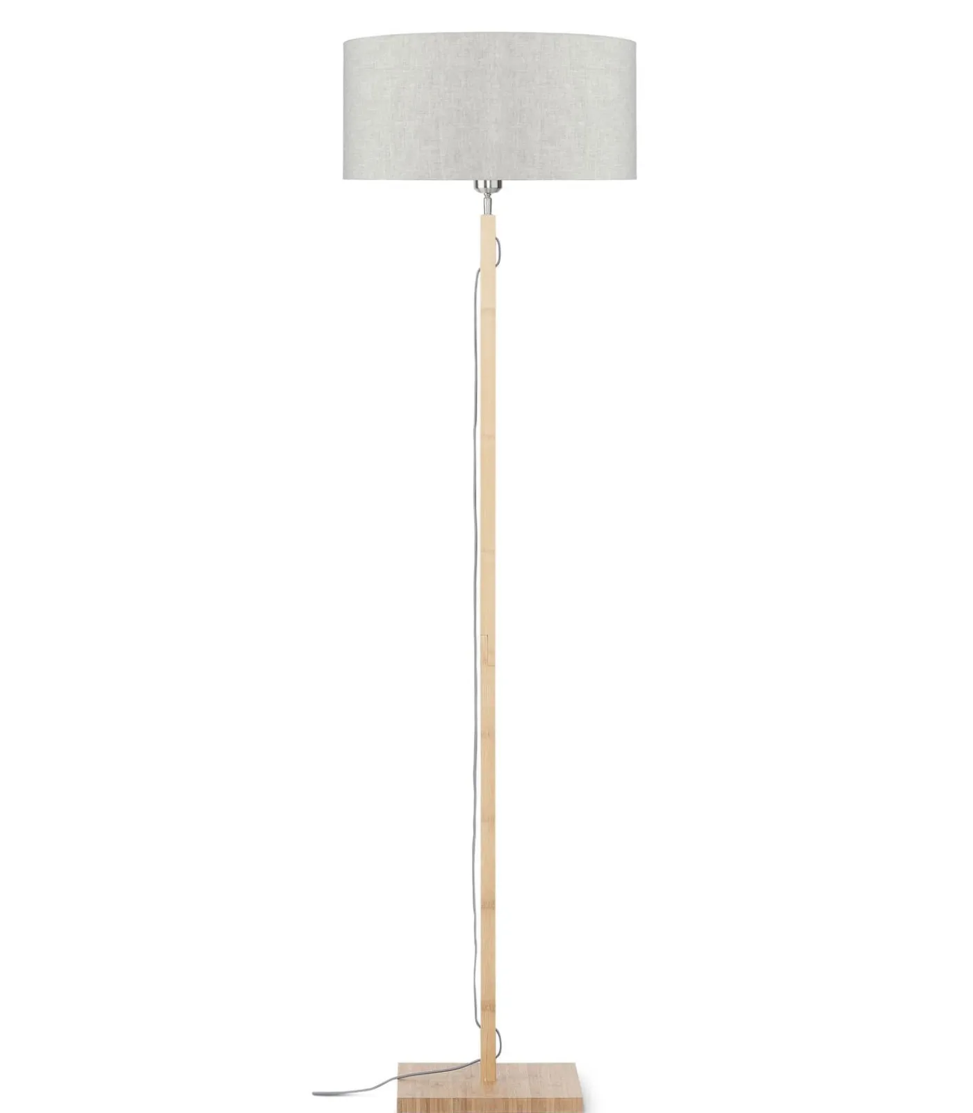 Best Vloerlamp Fuji - Naturel/Bamboe - Ø47cm Vloerlampen
