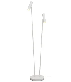 Discount Vloerlamp Havana - Wit - 30x30x162cm Vloerlampen