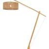 Best Vloerlamp Iguazu - Bamboe/Jute - 175x60x207cm Vloerlampen