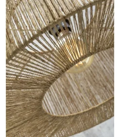 Best Vloerlamp Iguazu - Bamboe/Jute - 175x60x207cm Vloerlampen