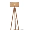 Outlet Vloerlamp Java - Bamboe - 50x50x145cm Vloerlampen