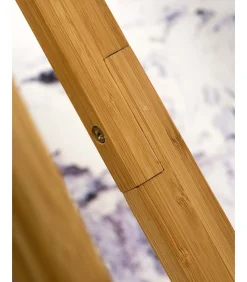 Outlet Vloerlamp Java - Bamboe - 50x50x145cm Vloerlampen