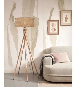 Best Vloerlamp Java - Bamboe - Ø50x146cm Vloerlampen