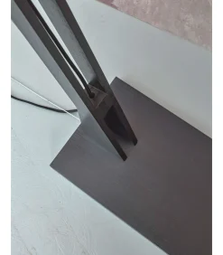 New Vloerlamp Java - Bamboe Zwart - 175x50x207cm Vloerlampen