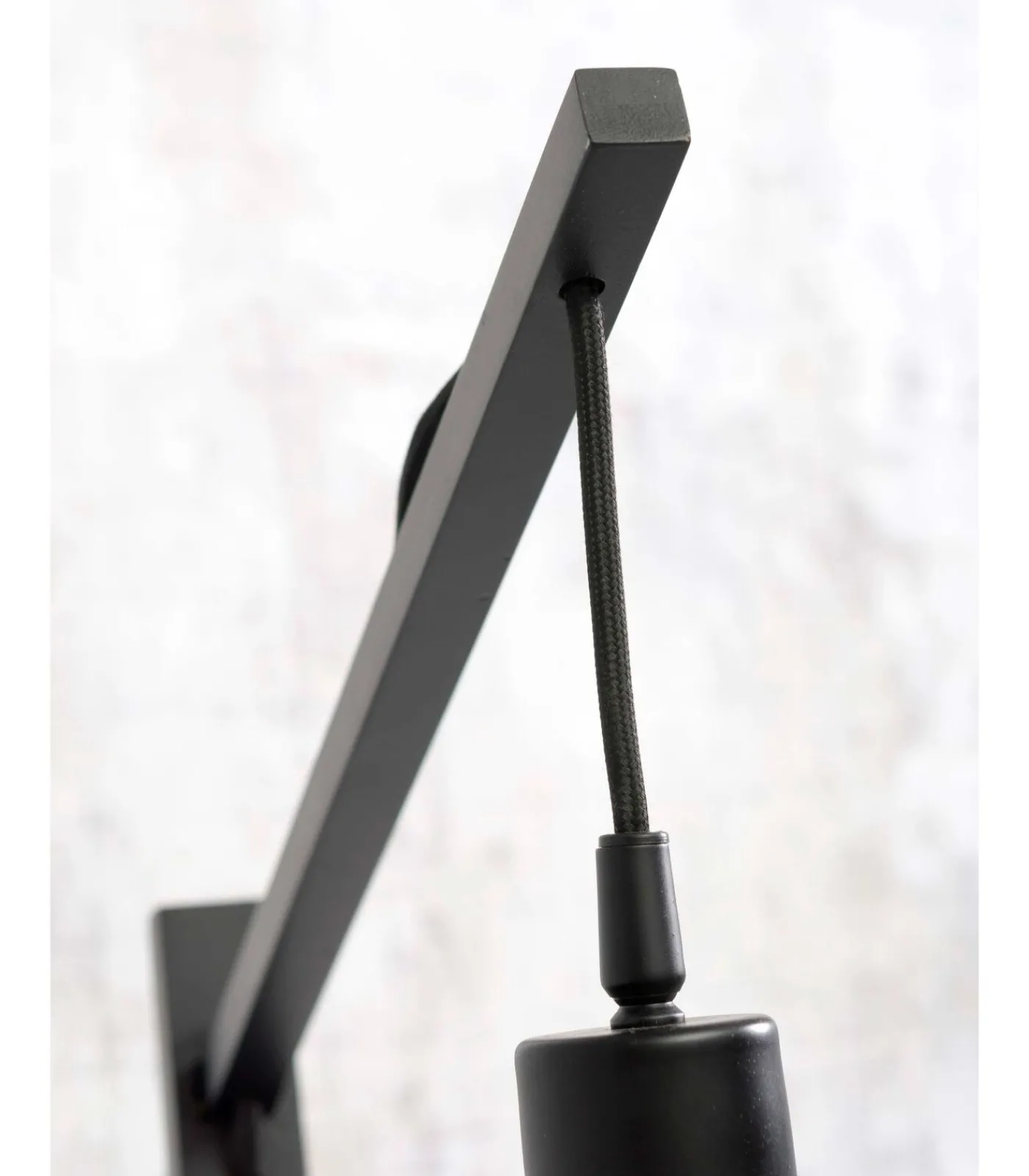 New Vloerlamp Java - Bamboe Zwart - 75x50x176cm Vloerlampen