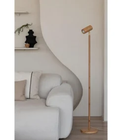 Hot Vloerlamp Java - Naturel - Ø23cm Vloerlampen