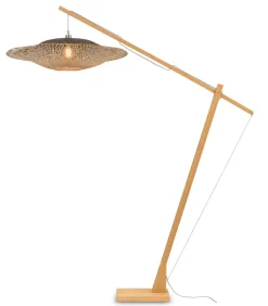 Outlet Vloerlamp Kalimantan - Bamboe - 190x87x207cm Vloerlampen